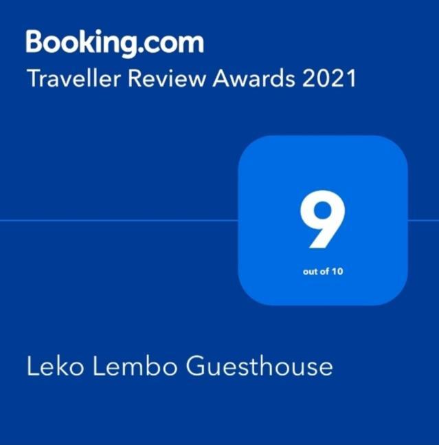 Leko Lembo Guesthouse Келі Екстер'єр фото